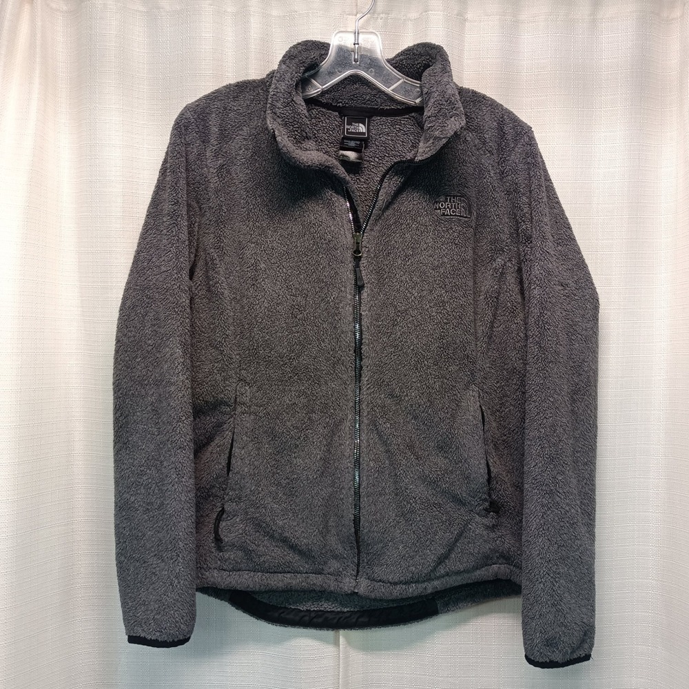The North Face Osito 2 Fleece Jacket Gray Full Zip Womens M Gorpcore Hiking